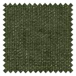 Canapé d’angle Bragada Tissu Florin: Vert foncé - Méridienne longue à gauche (vue de face)