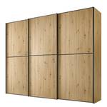 Zweefdeurkast Sinfonie Plus type C Eikenhoutlook Artisan - 298 x 240 cm - Basic - Grijs