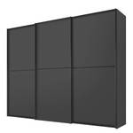 Armoire à portes coulissantes Sinfonie Graphite - 298 x 222 cm - Confort - Gris