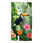 Serviette de plage Rainforest Velours de polyester - 100 x 180 cm
