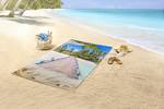 Serviette de plage Moana Velours de polyester - 100 x 180 cm