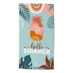 Serviette de plage Hello Summer Velours de polyester - 100 x 180 cm