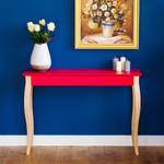 Wandtafel Lillo massief beukenhout/MDF - rood - Rood - Breedte: 105 cm