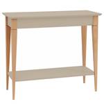 Console Mimo Hêtre massif / MDF - Beige - Beige - Largeur : 85 cm