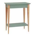 Console Mimo Hêtre massif / MDF - Vert clair - Vert clair - Largeur : 65 cm