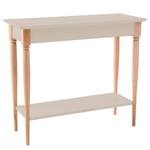 Tavolo consolle Mamo Legno massello di faggio / MDF - Beige - Beige - Larghezza: 85 cm