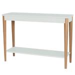 Tavolo consolle Ashme Legno massello di frassino / MDF - Menta - Mint - Larghezza: 105 cm