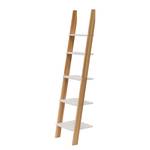 Ladderkast Ashme type A massief essenhout/MDF - lichtgrijs - Heldergrijs - Breedte: 45 cm