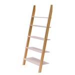 Ladderkast Ashme type A massief essenhout/MDF - lichtroze - Lichtroze - Breedte: 85 cm