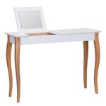 Toeletta Lillo Legno massello di faggio / MDF - Bianco - Bianco - Larghezza: 105 cm