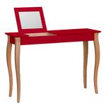 Toeletta Lillo Legno massello di faggio / MDF - Rosso - Rosso - Larghezza: 105 cm