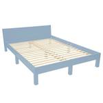 Bedframe Dabi massief beukenhout/MDF - lichtblauw - 200 x 220 cm - Lichtblauw - 200 x 220cm