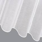 Bistrogordijn Doris polyester - wit - 145 x 45 cm