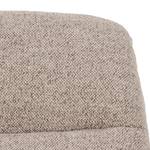 Fauteuil lounge Kelss Bouclé / Fer - Beige / Noir