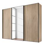 Schwebetürenschrank Sinfonie Plus Typ D Eiche Sonoma Dekor - 280 x 222 cm - Basic - Grau