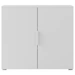 Élément d’armoire mi-hauteur Nikko 80 cm Blanc alpin - Poignée en métal