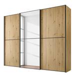 Schwebetürenschrank Sinfonie Plus Typ B Eiche Artisan Dekor - 280 x 240 cm - Classic - Grau