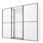 Schwebetürenschrank Sinfonie Plus Typ B Weiß - 280 x 222 cm - Comfort - Grau