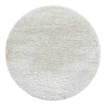 Tappeto a pelo lungo Asilah Poliestere - Bianco lana - 120 x120 cm - Lana bianca - 120 x 120 cm