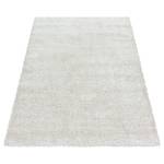 Tappeto a pelo lungo Asilah Poliestere - Bianco lana - 80 x 150 cm - Lana bianca - 80 x 150 cm