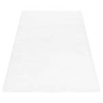 Tappeto a pelo lungo Asilah Poliestere - Bianco neve - 160 x 230 cm - Bianco neve - 160 x 230 cm