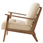 Fauteuil TIMON Bouclé - Bouclé Tissu Bony: Beige