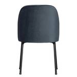 Chaises Skaven - Lot de 2 Polyester - Bleu pétrole - Bleu pétrole