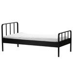 Letto singolo Agersted Acciaio - 90 x 200 cm - Nero