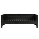 Banquette Mastrup Pin massif - Noir - 90 x 200 cm - Noir