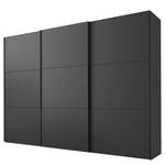 Schwebetürenschrank Includo Typ A Graphit - Breite: 249 cm - Basic - Grau