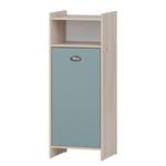 Armoire midi Lindholm - 1 porte Gris pigeon