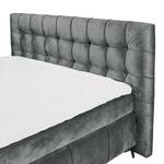 Lit boxspring Cellere Microfibre Salvo: Gris - 180 x 200cm