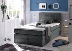 Boxspringbett Harvi Microfaser Sole: Graphit - 120 x 200cm