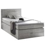 Lit boxspring Harvi Microfibre Sole: Gris clair - 120 x 200cm