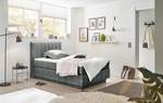 Lit boxspring Elfies Microfibre Salvo: Gris