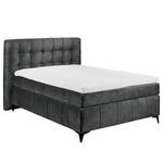 Boxspring Cellere Microvezel Salvo: Antracietkleurig - 140 x 200cm