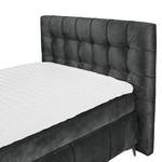 Lit boxspring Cellere Microfibre Salvo: Anthracite - 140 x 200cm