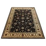 Tapis à poils courts Haima Polypropylène - Noir - 160 x 230 cm - Noir - 160 x 230 cm