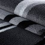 Laagpolig vloerkleed Aveiro polypropeen - zwart - 160 x 230 cm - Zwart - 160 x 230 cm