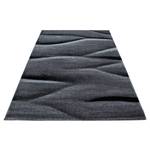 Laagpolig vloerkleed Roggow polypropeen  - zwart - 80 x 150 cm - 80 x 150 cm