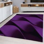 Kurzflorteppich Amares Polypropylen - Violett - 80 x 150 cm - Violett - 80 x 150 cm