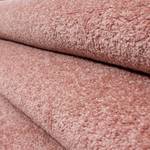 Laagpolig vloerkleed Aurich polypropeen - roze - 140 x 200 cm - Roze - 140 x 200 cm