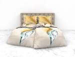 Parure de lit en percale Athene Bambou / Coton - Multicolore - 200 x 135 cm