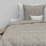 Parure de lit en flanelle de coton Blitz Coton - Taupe - Taupe - 220 x 140 cm