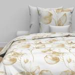 Parure de lit en satin mako Micah Coton - Blanc - 220 x 155 cm