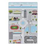 Tapis pour enfants Autoteppich Polypropylène - Gris - 100 x 150 cm - Gris - 100 x 150 cm