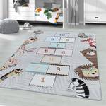 Tapis enfant Marelle Polypropylène - Gris - 80 x 120 cm - 80 x 120 cm