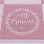 Kindervloerkleed Princess polypropeen - roze - 80 x 120 cm - 80 x 120 cm