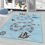 Kindervloerkleed Piratenspel polypropeen - blauw - 160 x 230 cm - 160 x 230 cm