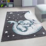 Kindervloerkleed Olifant Baby polypropeen - blauw - 80 x 150 cm - Blauw - 80 x 150 cm